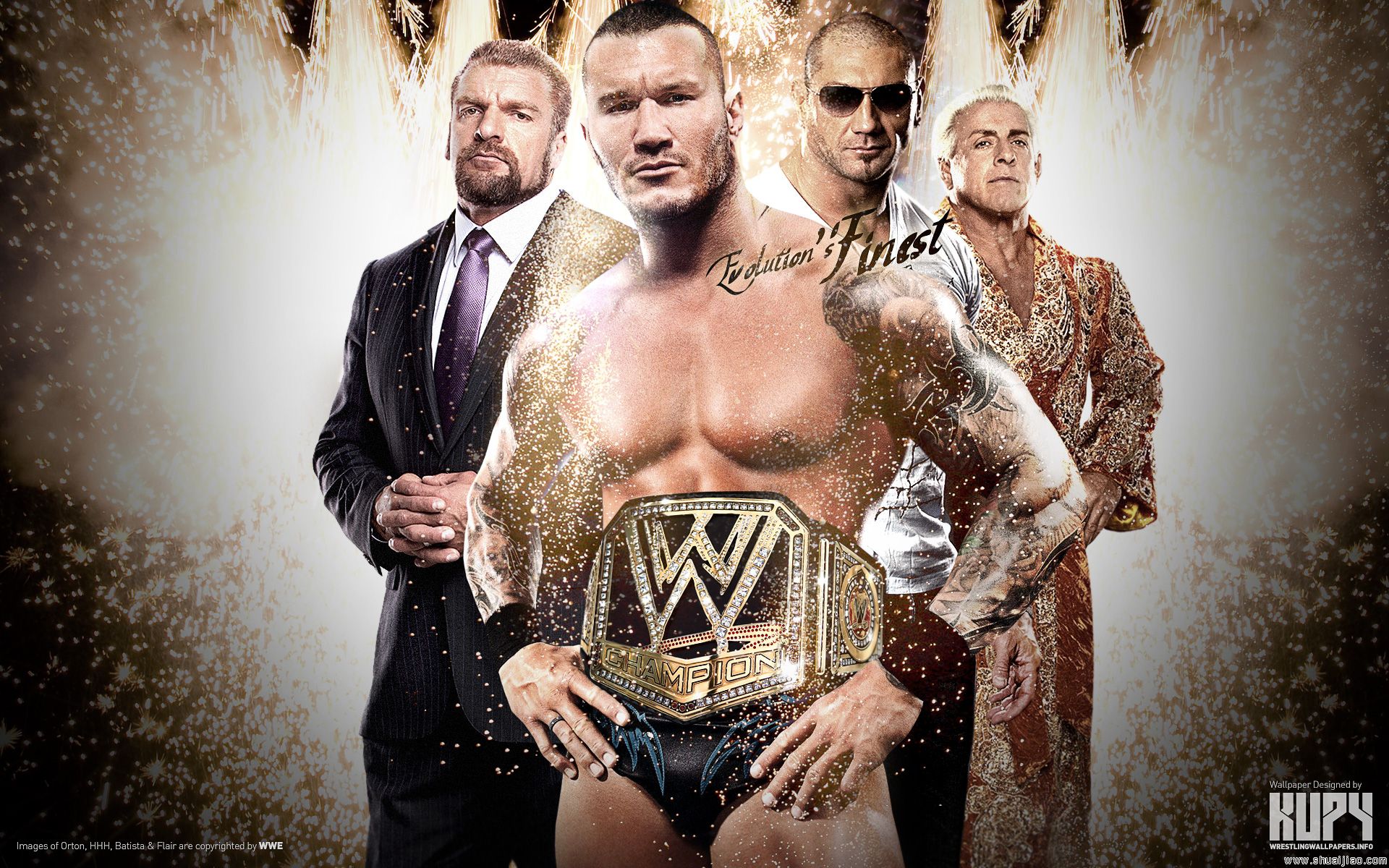 WWE2013年度冠军高清桌面