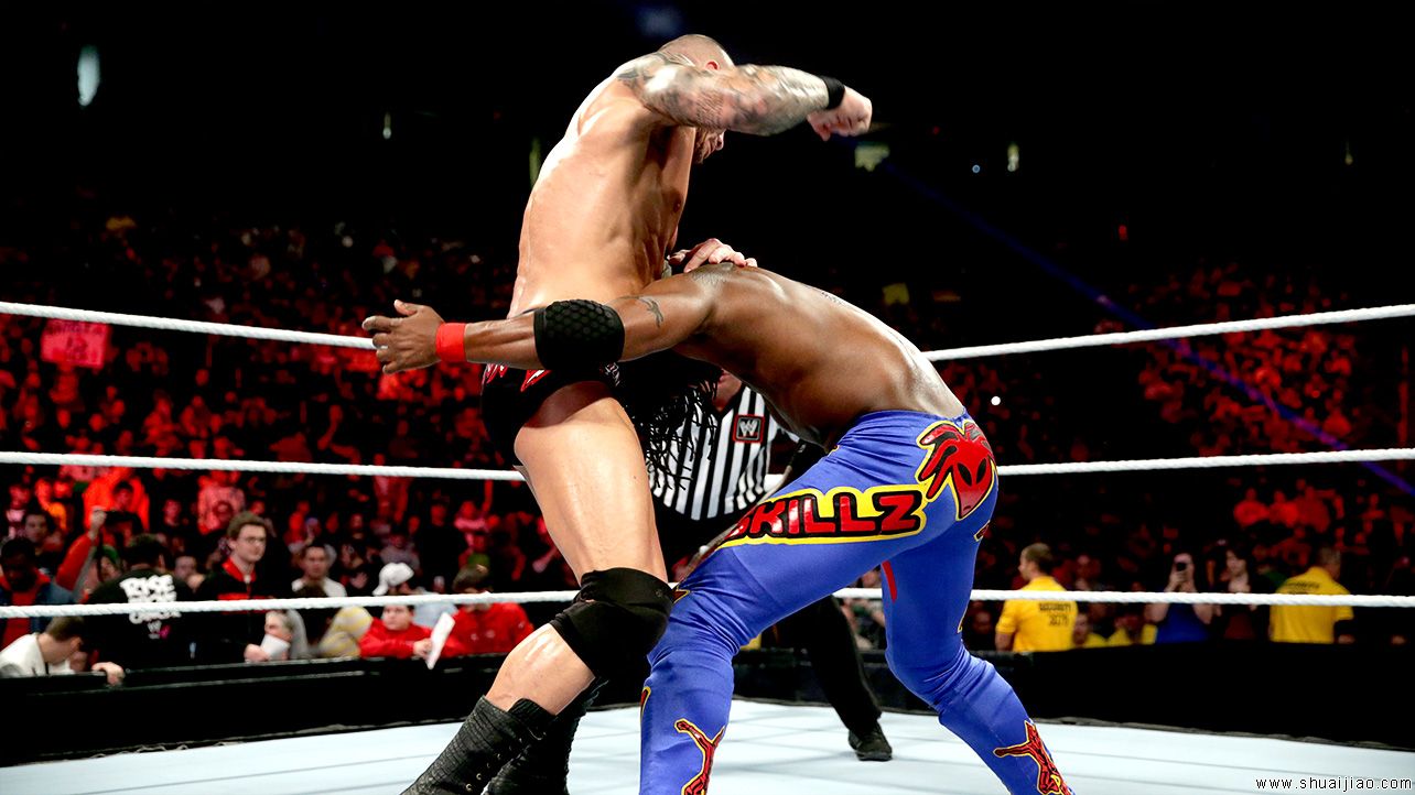 科菲·金士顿 vs 兰迪·奥顿《RAW 2014.01.21》