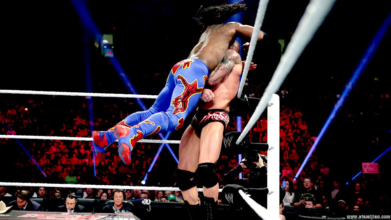 科菲·金士顿 vs 兰迪·奥顿《RAW 2014.01.21》