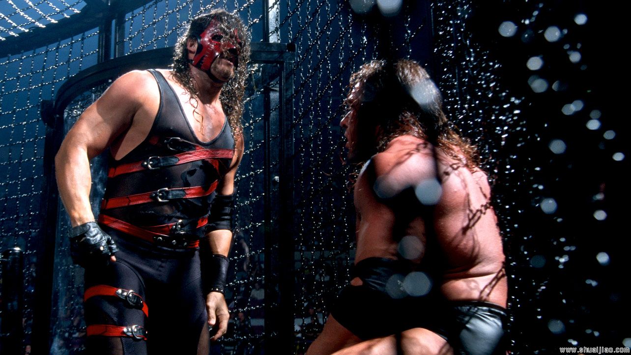 WWE铁笼密室经典比赛对手图片