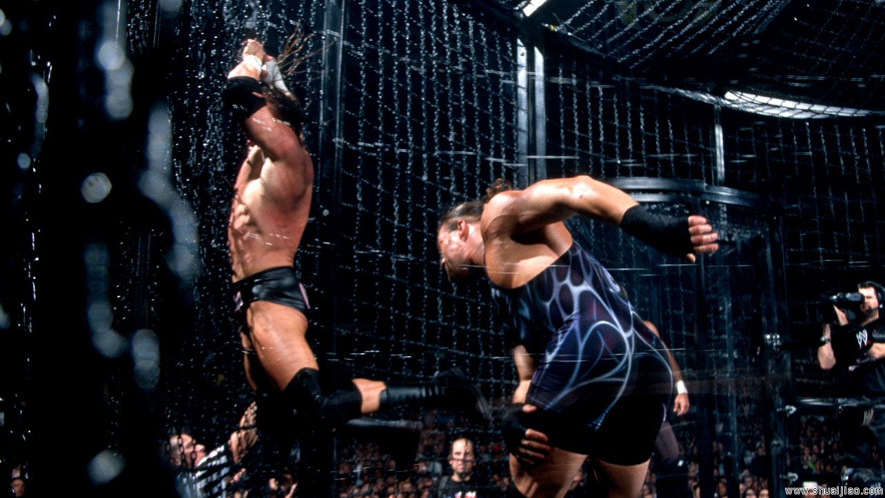 WWE铁笼密室经典比赛对手图片