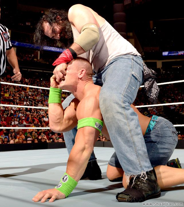 约翰·塞纳 vs 卢克·哈珀《SD 2014.03.21》