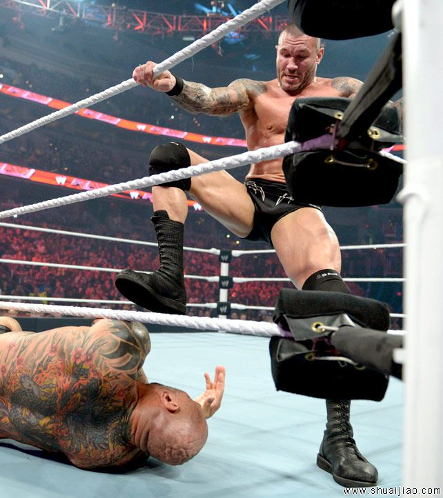 巴蒂斯塔 vs 兰迪·奥顿《Raw 2014.04.01》
