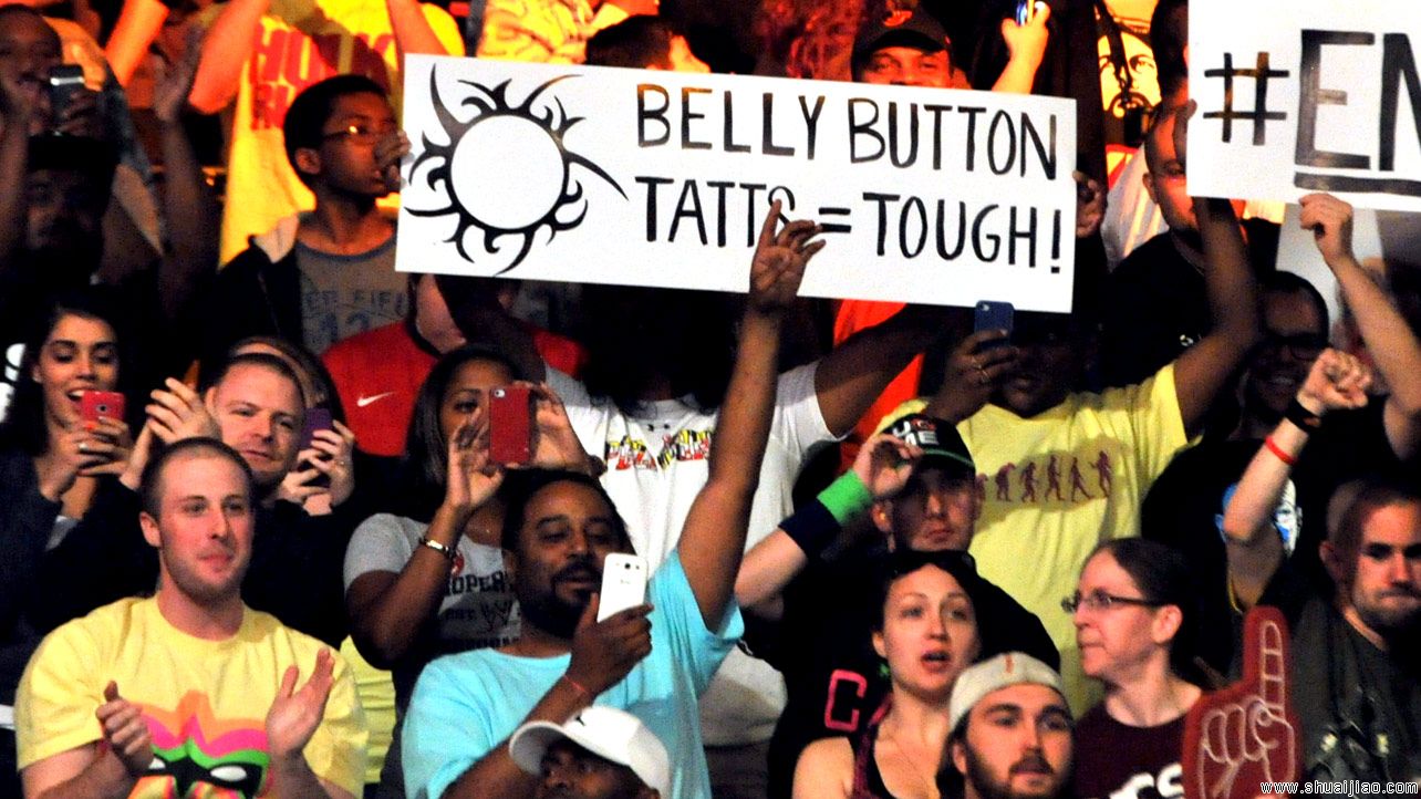 RAW现场标语大荟萃牌(2014.04.22) 