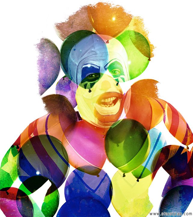 WWE摔角手双重曝光特效组图