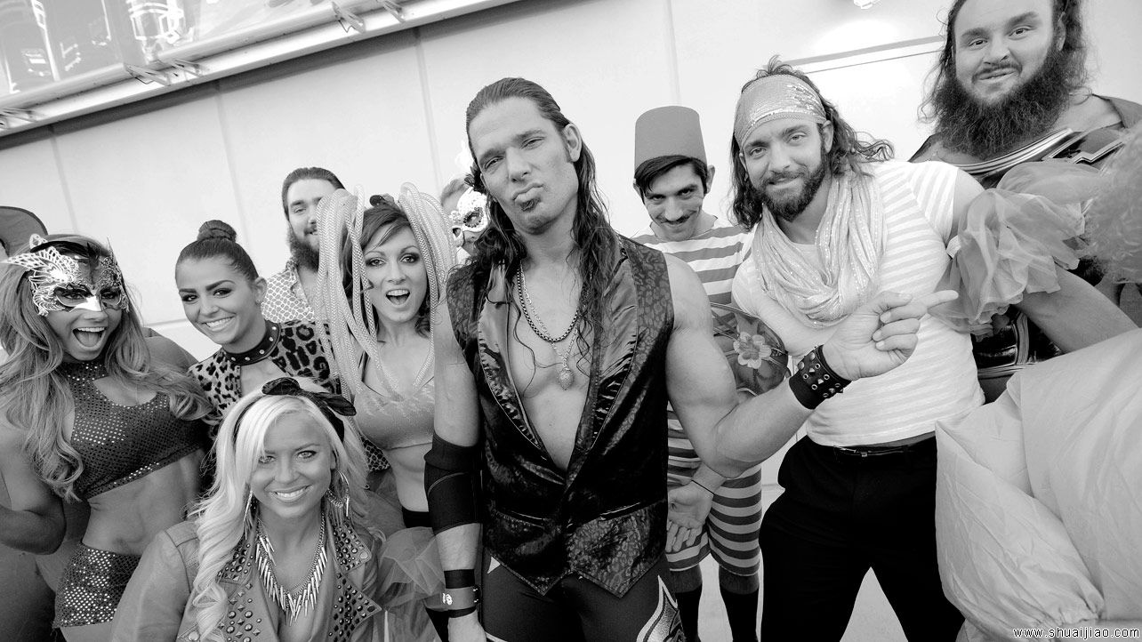 WWE巨星后台精彩花絮照(2014.04)