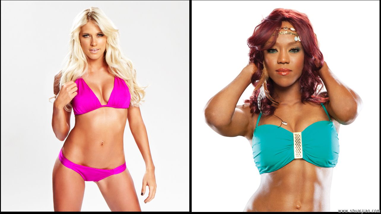 清凉来袭！WWE性感女星狂野比基尼