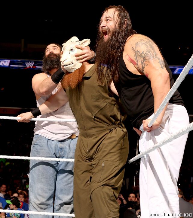 约翰·塞纳&乌索兄弟 vs 怀亚特家族《SD 2014.05.09》