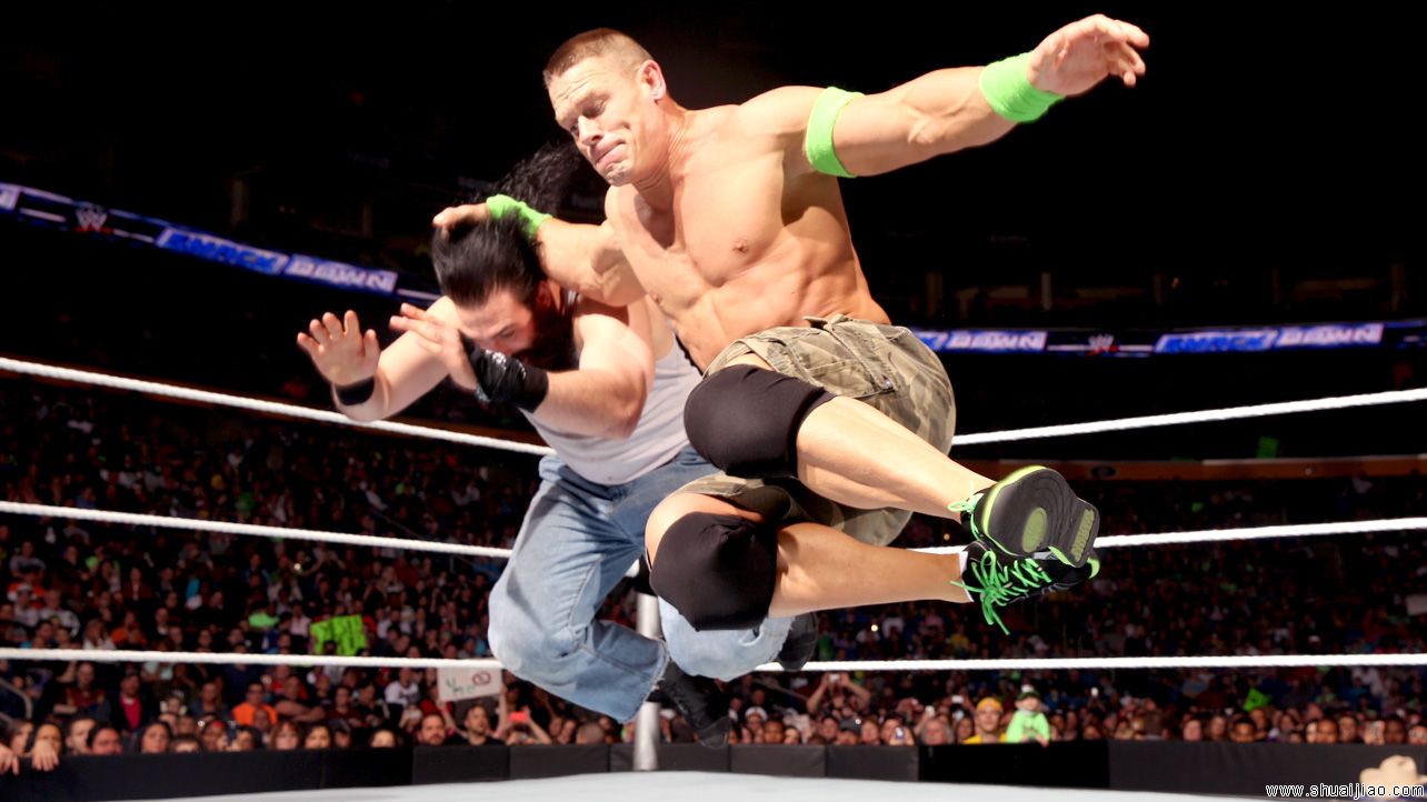 约翰·塞纳&乌索兄弟 vs 怀亚特家族《SD 2014.05.09》
