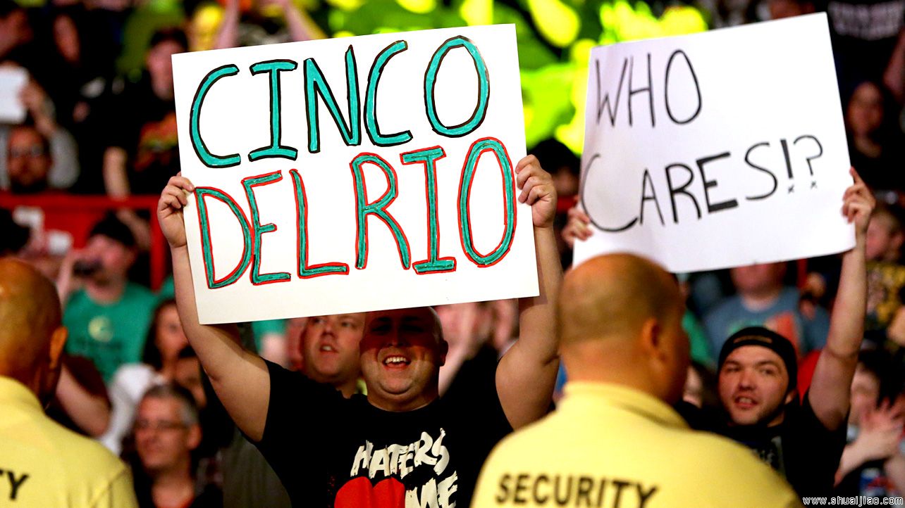 RAW粉丝现场标语大荟萃牌(2014.05.13) 