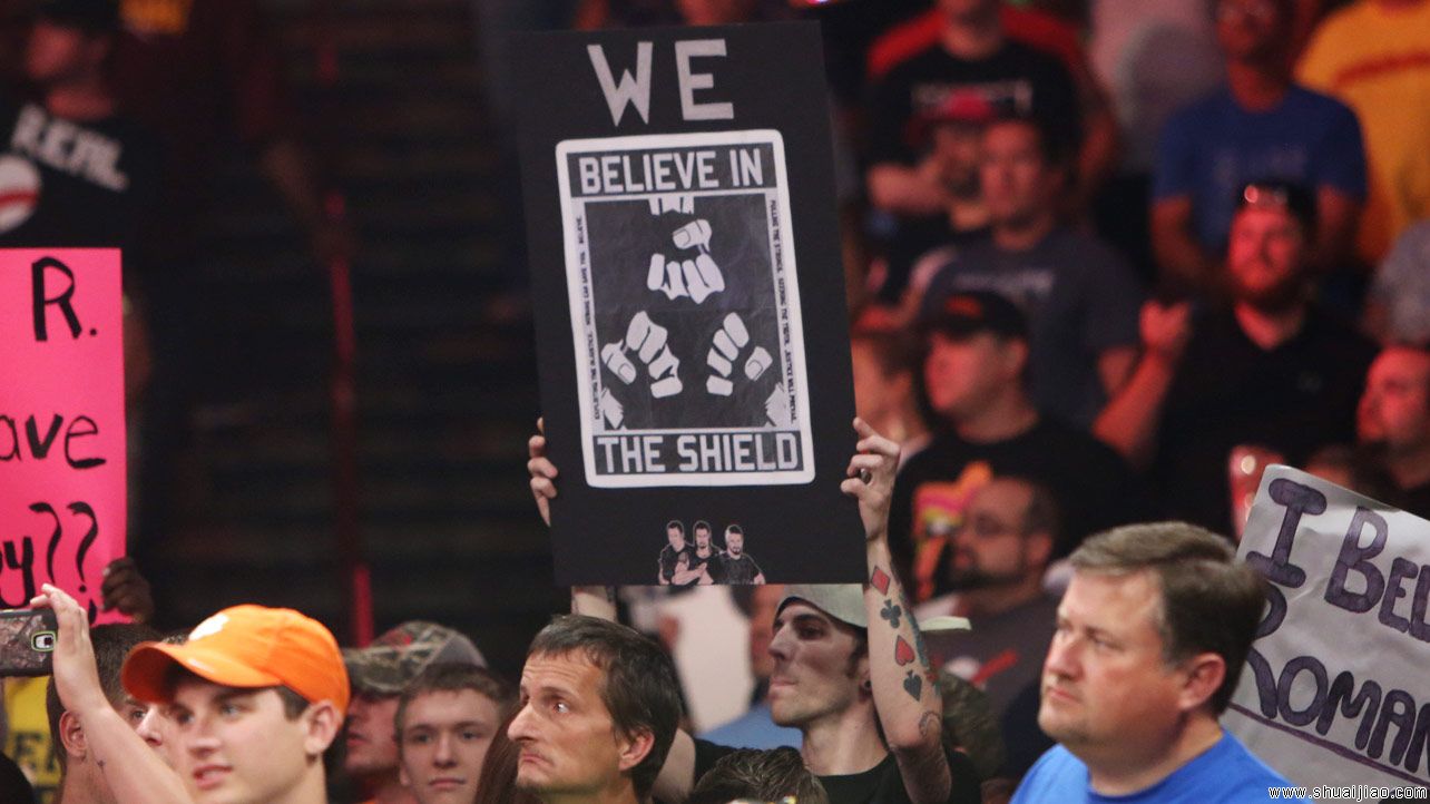 RAW粉丝现场标语大荟萃牌(2014.05.13) 