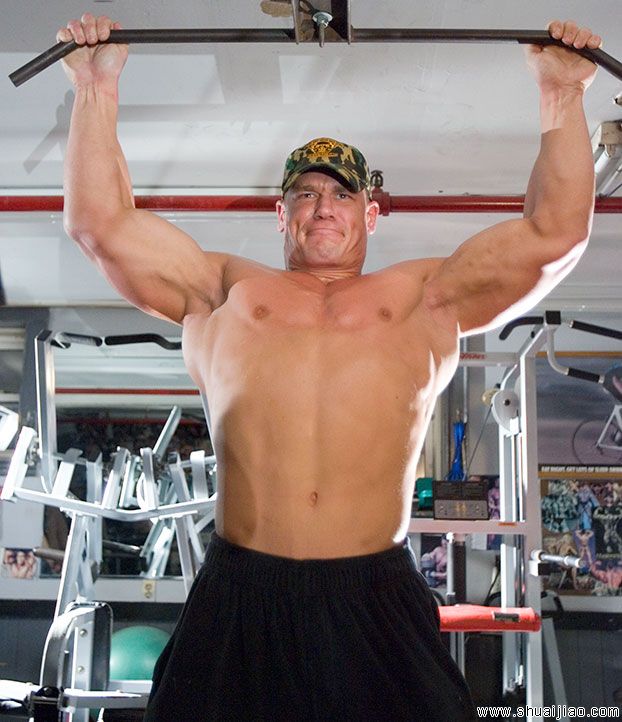 WWE超级巨星健身房私照