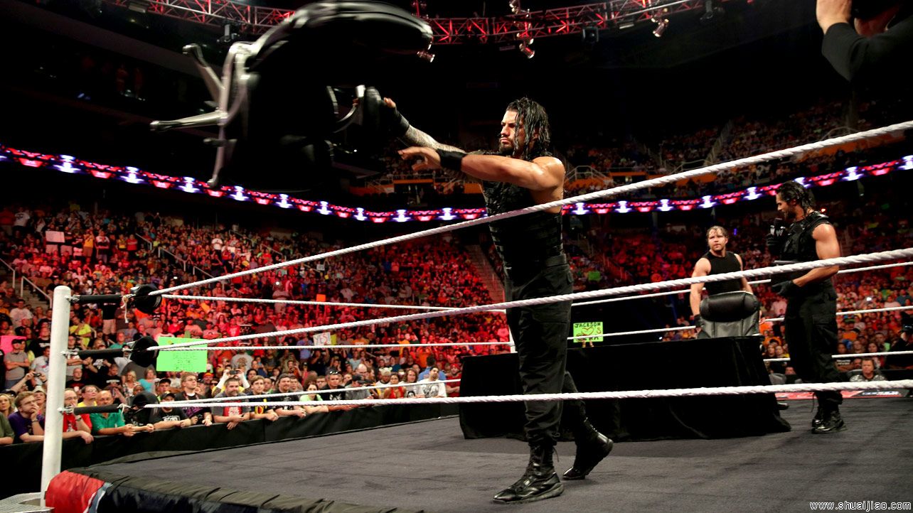 圣盾 vs 进化军团《Raw 2014.05.27》
