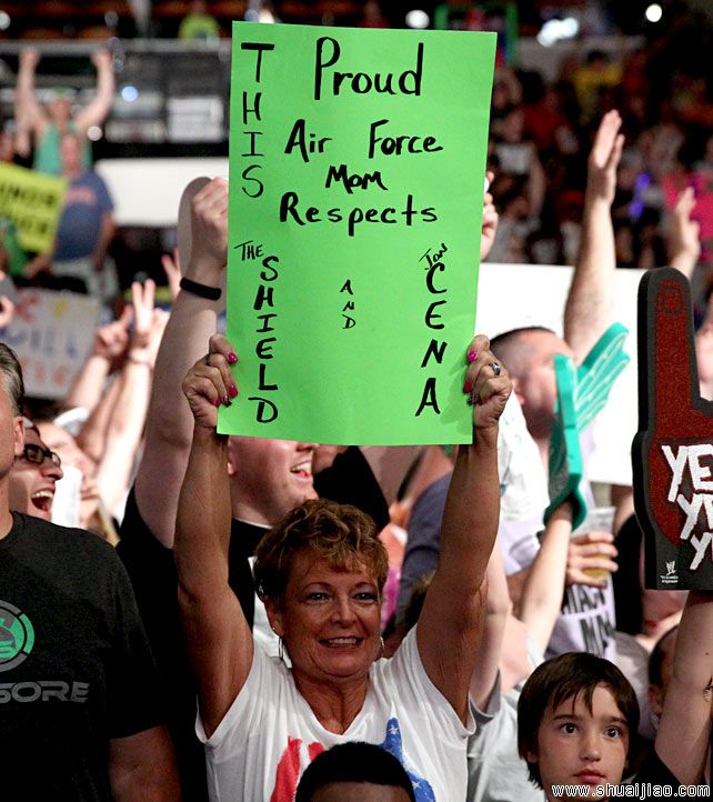 RAW粉丝现场标语大荟萃牌(2014.06.03) 