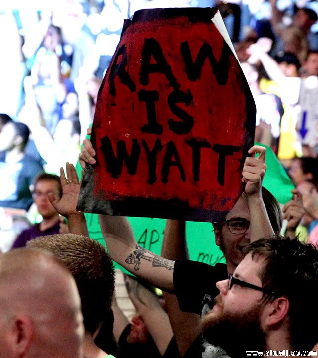 RAW粉丝现场标语大荟萃牌(2014.06.03) 