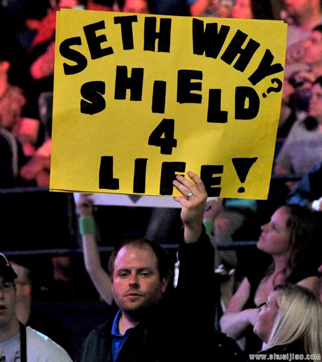 RAW粉丝现场标语大荟萃牌(2014.06.17) 