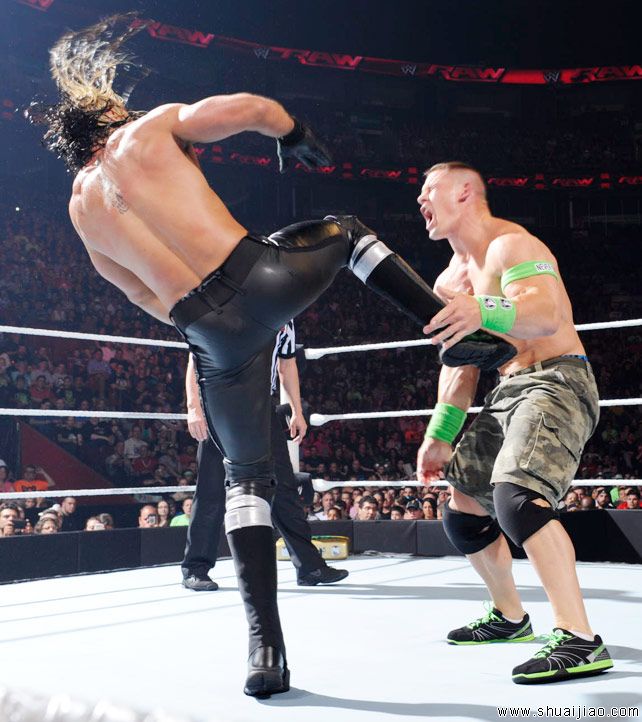 约翰·塞纳 vs 赛斯·罗林斯《RAW 2014.07.08》