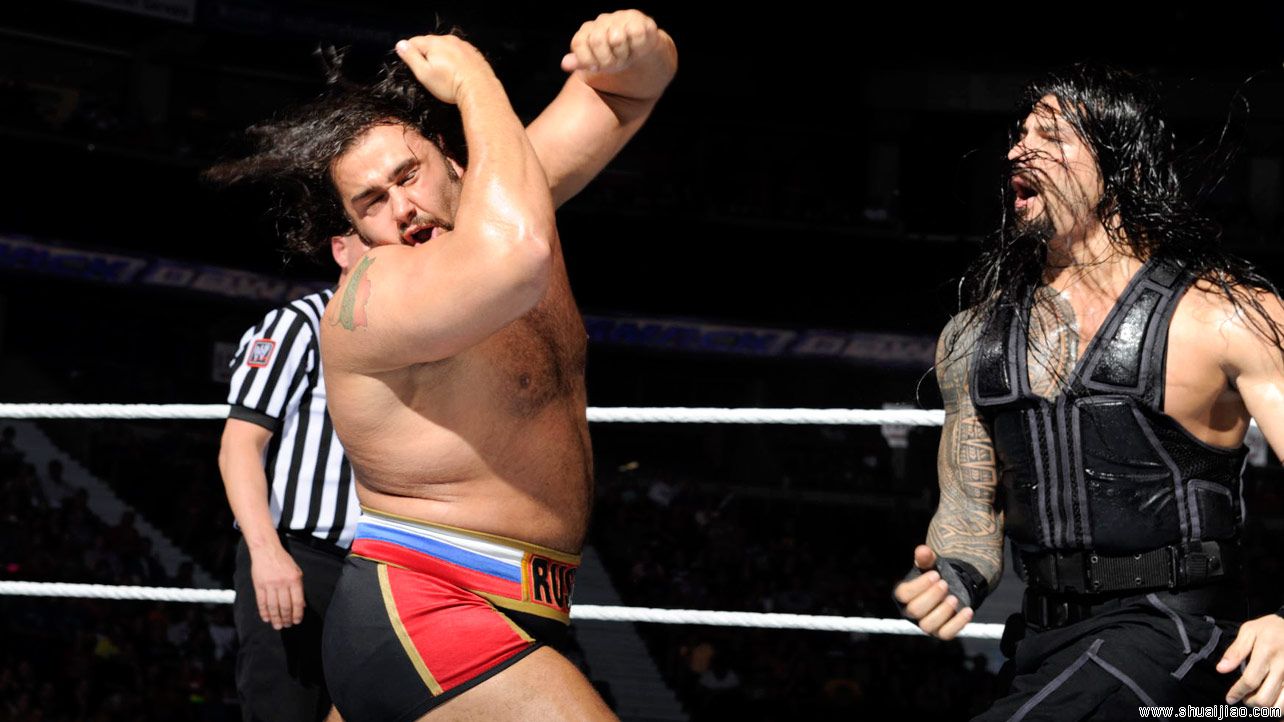 罗曼·雷恩斯 vs 鲁瑟夫《SD 2014.07.11》