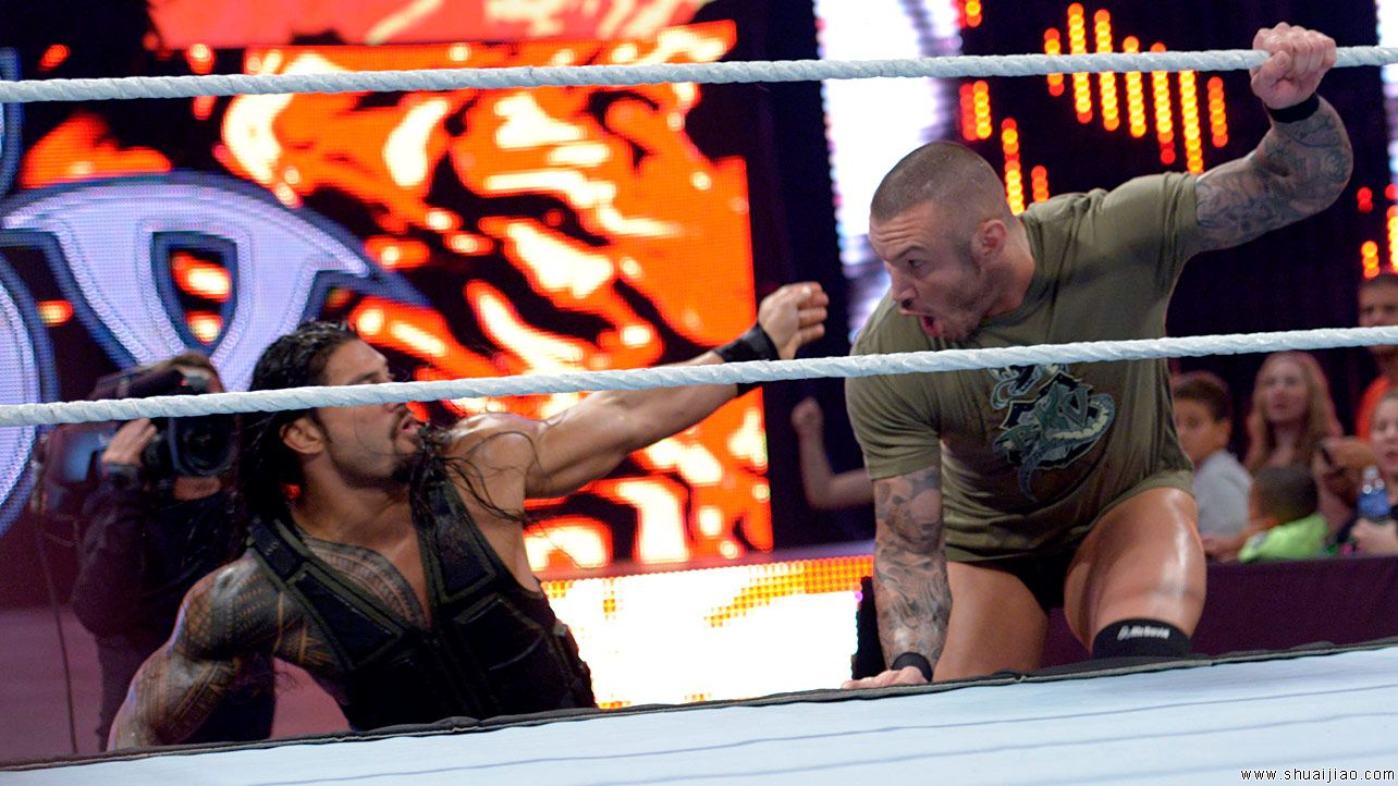 HHH选择约翰塞纳夏日狂潮上的对手《RAW 2014.07.22》
