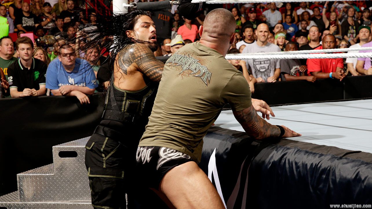 HHH选择约翰塞纳夏日狂潮上的对手《RAW 2014.07.22》