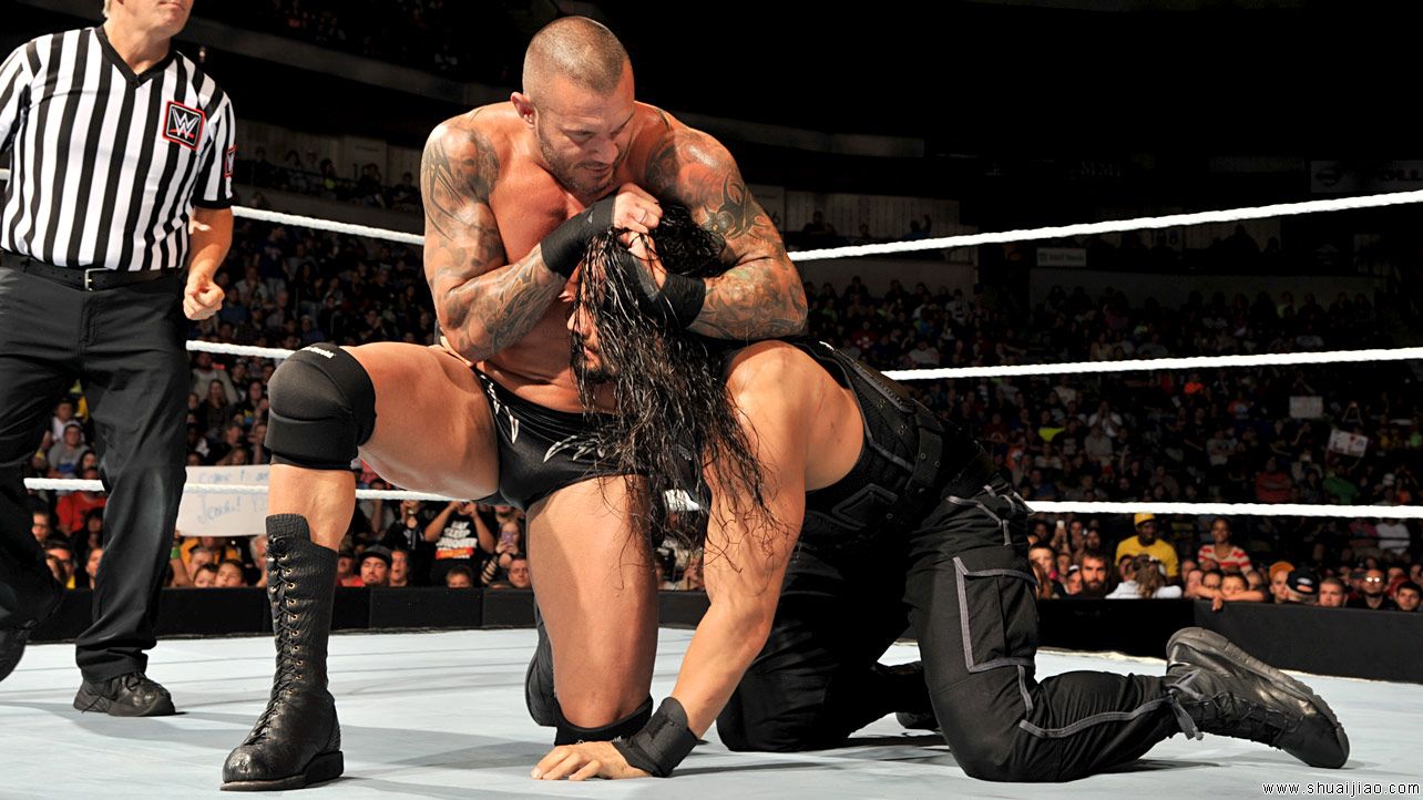 罗曼&Y2J vs. 兰迪&罗林斯《SD 2014.09.12》