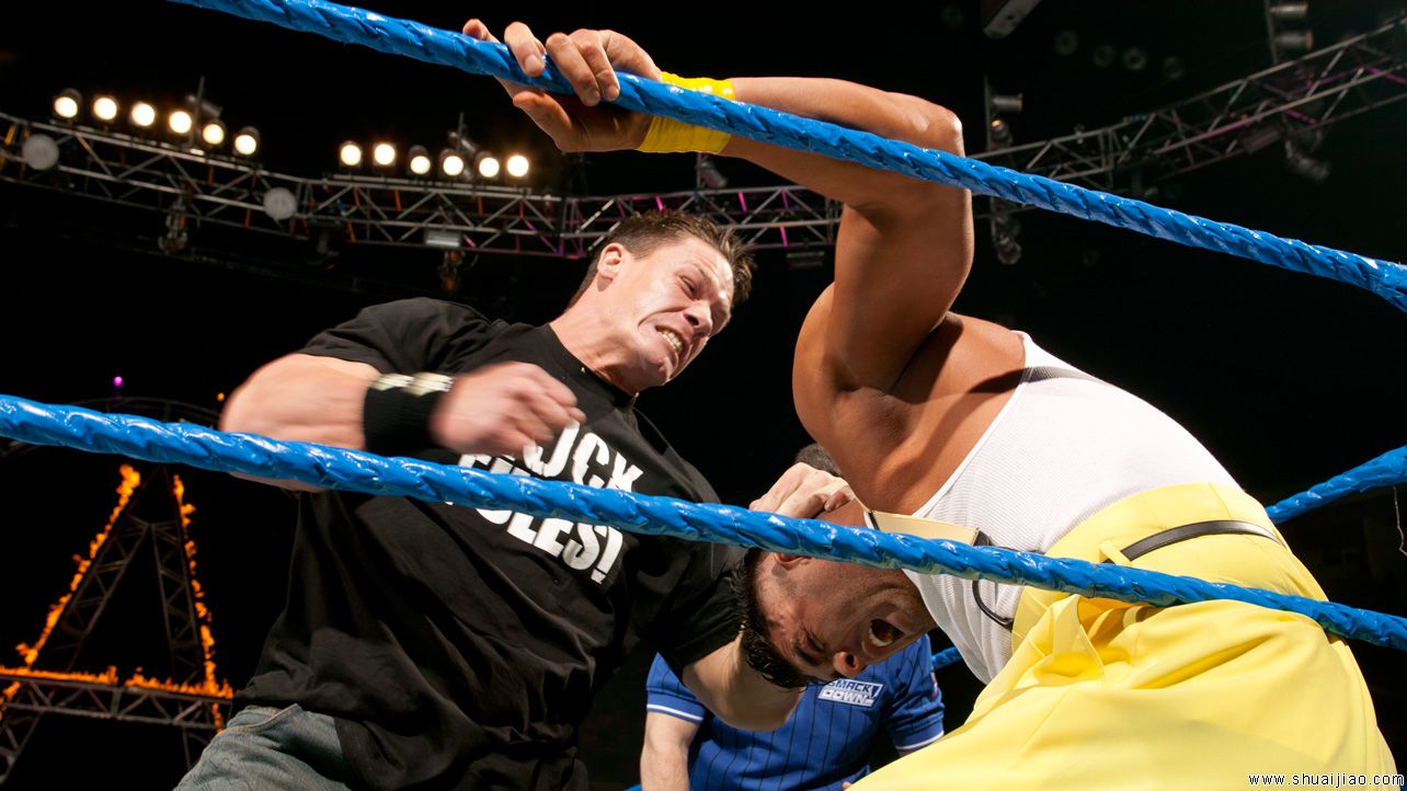WWE约翰·塞纳史上最激烈干架集锦