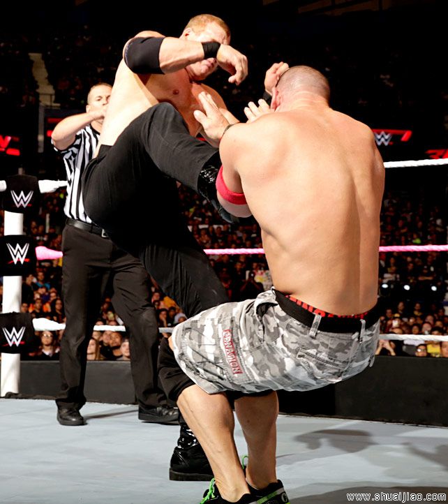 塞纳&安布罗斯 vs. 兰迪&凯恩《RAW2014.09.30》