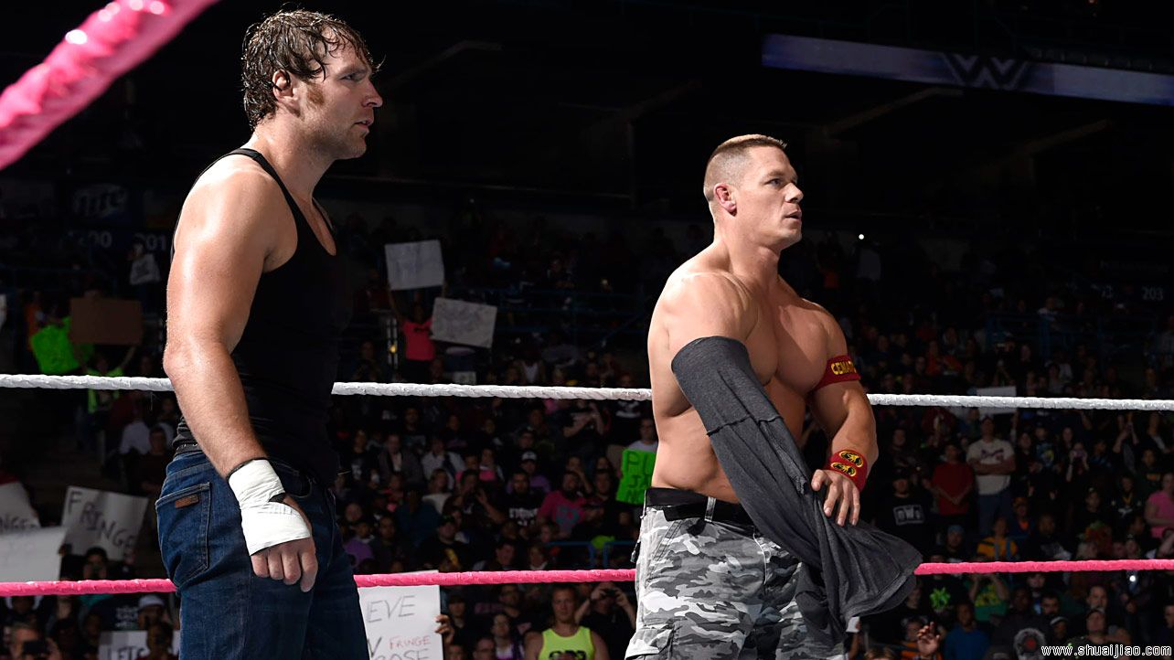 塞纳&安布罗斯 vs. 兰迪&凯恩《SD 2014.10.03》
