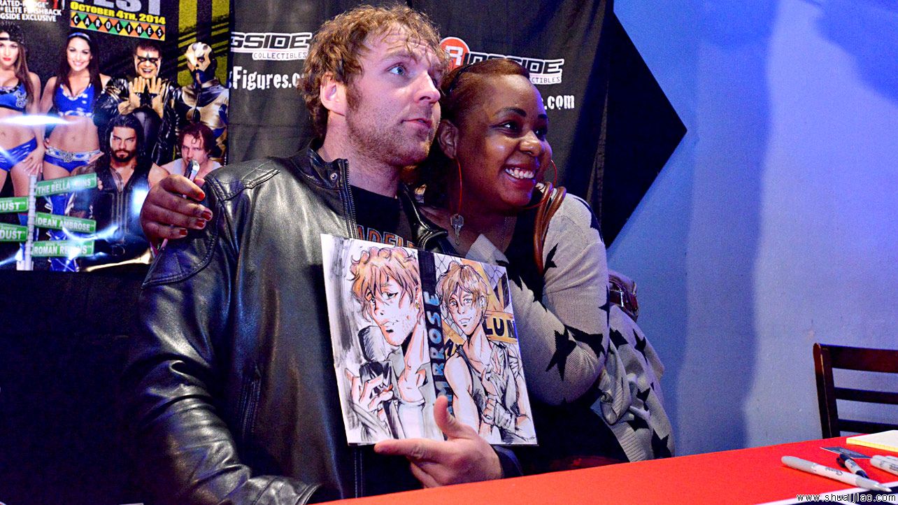 WWE超级巨星及美泰公司粉丝见面会