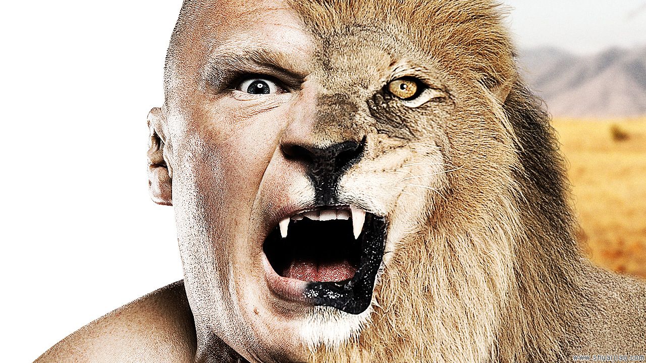 神级PS！WWE明星的动物形象！