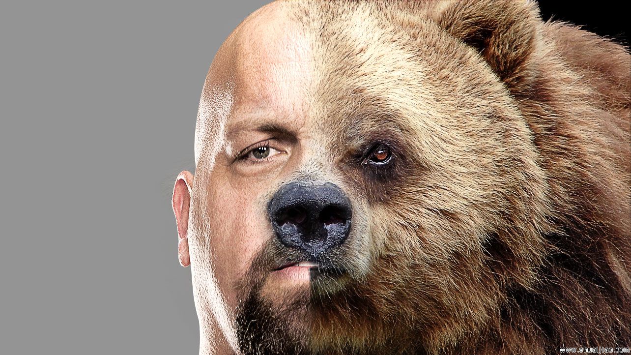 神级PS！WWE明星的动物形象！