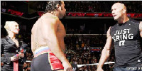 WWE洛克回归对阵鲁瑟夫，其实意在美女拉娜