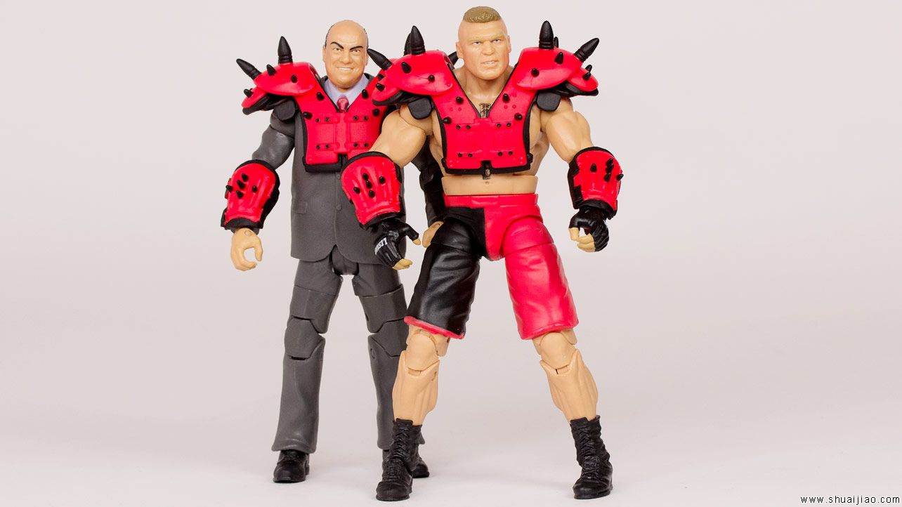 WWE巨星与巨星的碰撞——玩偶组装