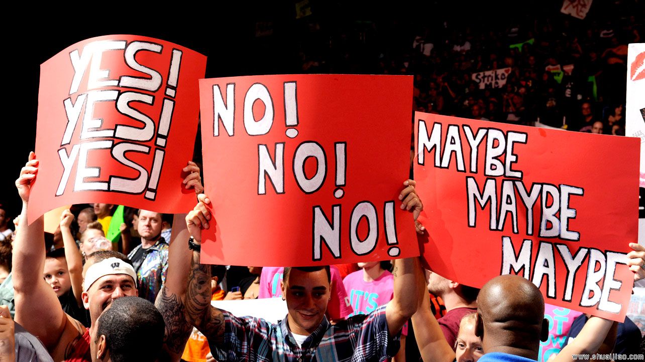 WWE近期最具创意的粉丝标语