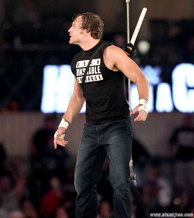 迪安·安布罗斯 vs. 赛斯·罗林斯《地狱牢笼大赛2014》