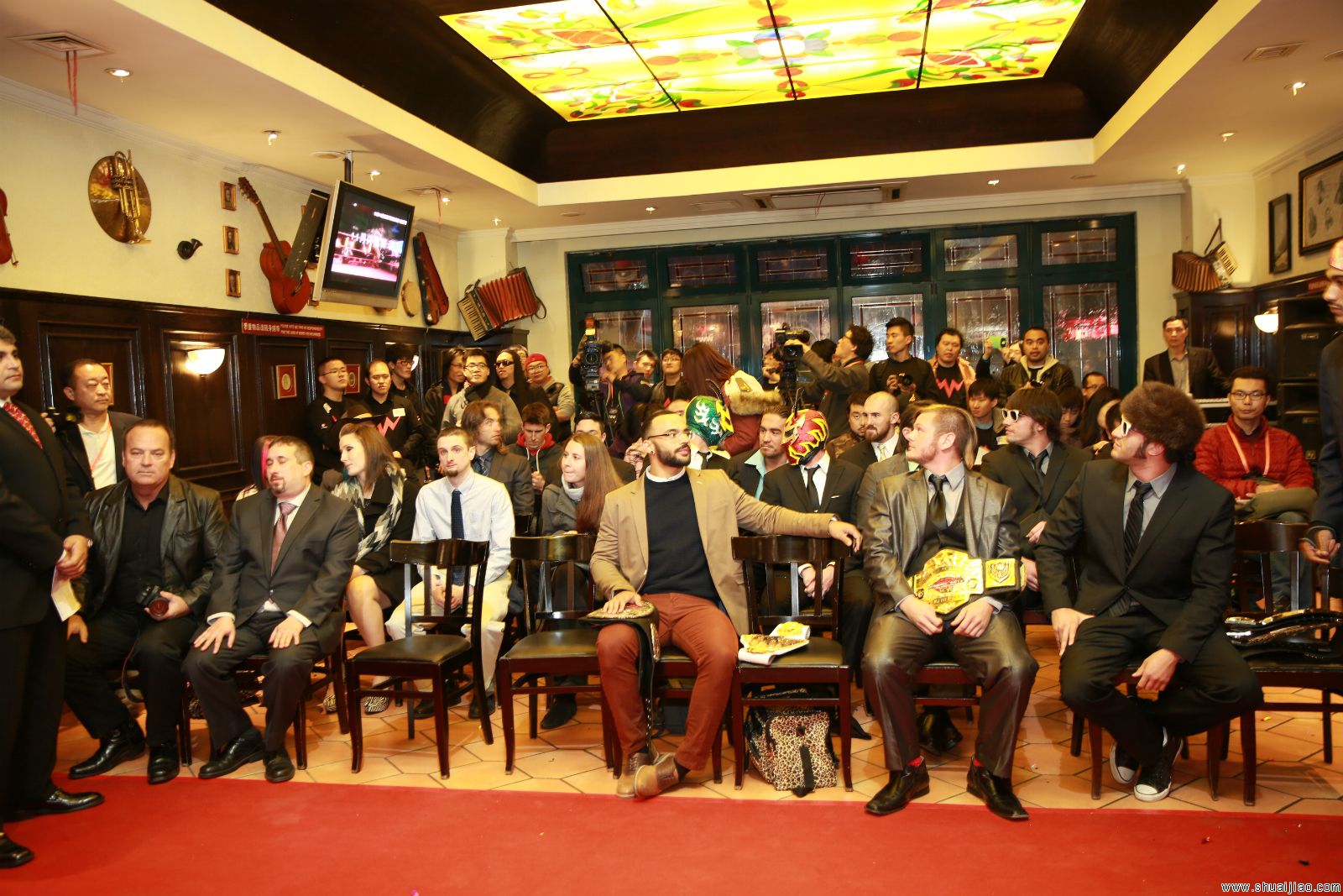 WWN中旬赛启动仪式