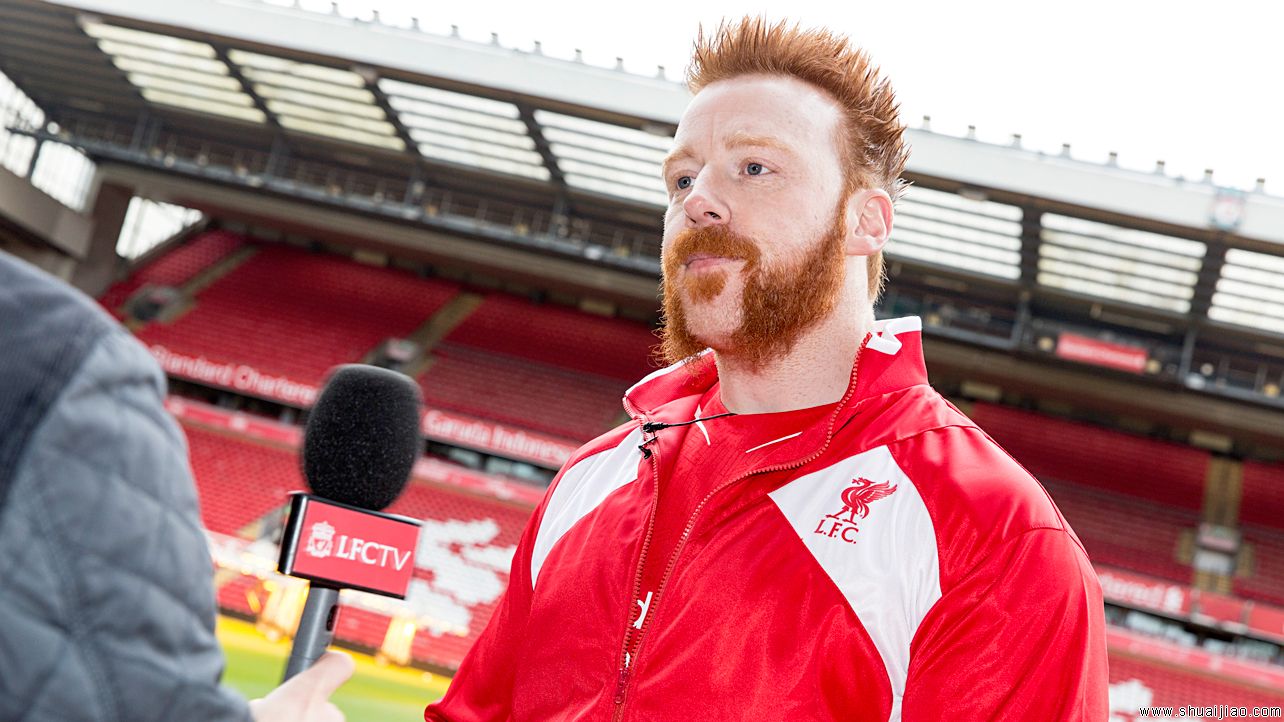 希莫斯访问利物浦足球俱乐部