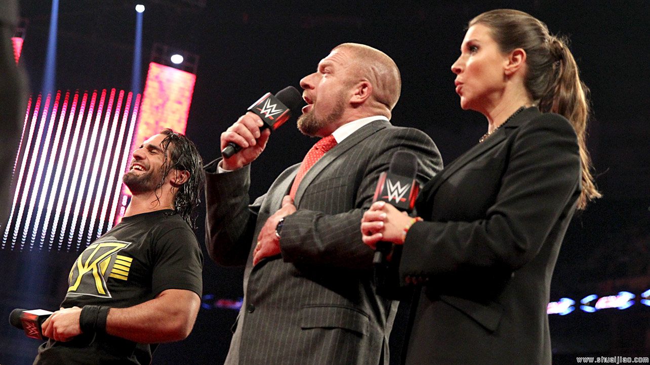 皇家大战WWE世界重量级冠军签约 《RAW2015.01.13》