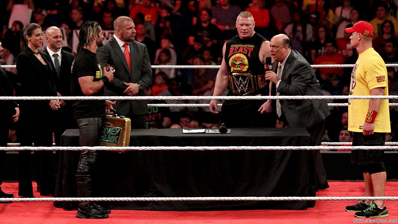 皇家大战WWE世界重量级冠军签约 《RAW2015.01.13》