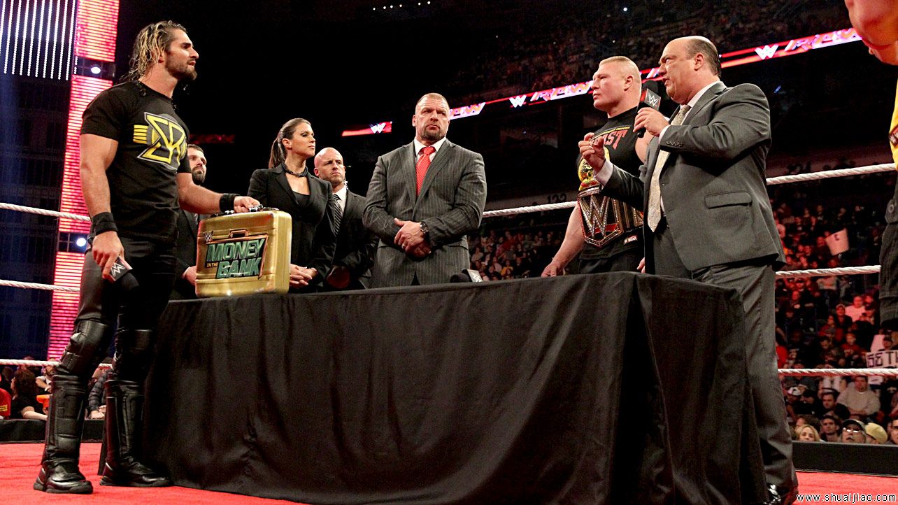 皇家大战WWE世界重量级冠军签约 《RAW2015.01.13》