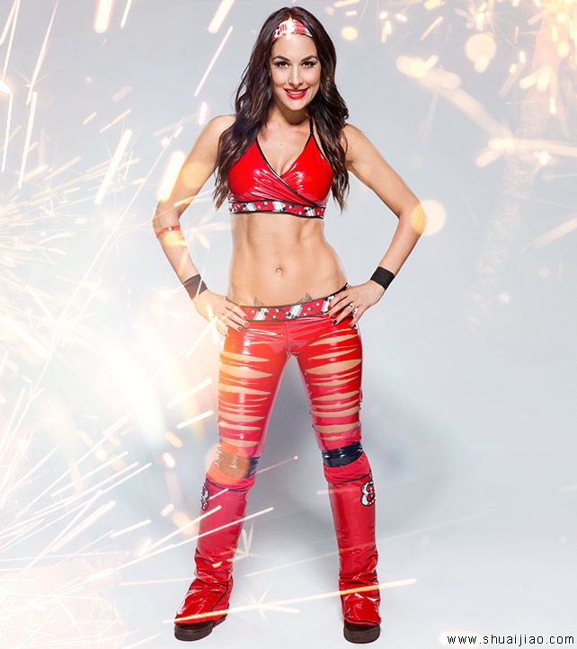 WWE女郎耀眼夺目备战皇家大战2015