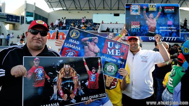 WWE2015 阿布扎比巡演第三天比赛图片