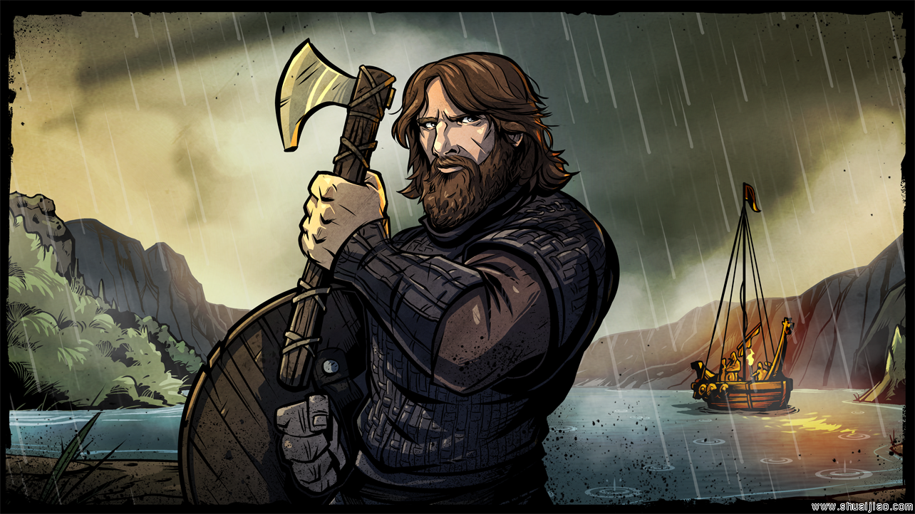 WWE选手卡通维京绚丽扮相 你能认出几个？