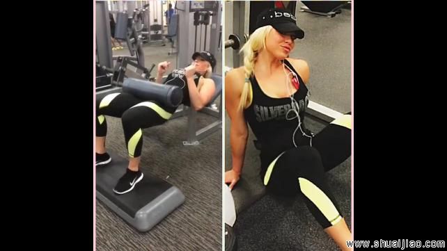 丹娜·布鲁克2015年健身照片