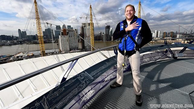 杰克·斯瓦格在伦敦照片