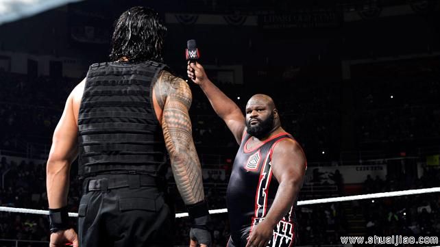 罗曼·雷恩斯给马克·亨利一记SPEAR《SD 2015.03.12》