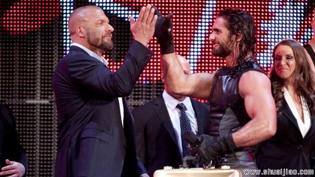 赛斯·罗林斯给兰迪·奥顿设置圈套《RAW2015.03.17》