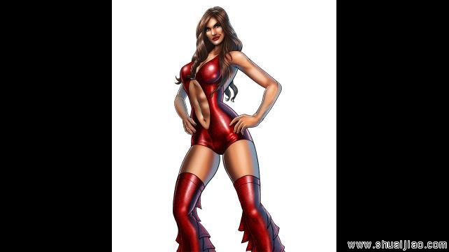 WWE明星们的动漫形象