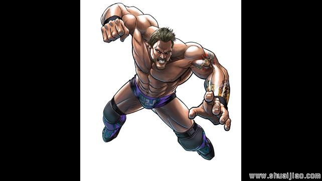 WWE明星们的动漫形象