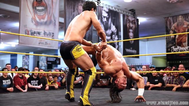 摔角狂热粉丝见面会上的NXT锦标赛